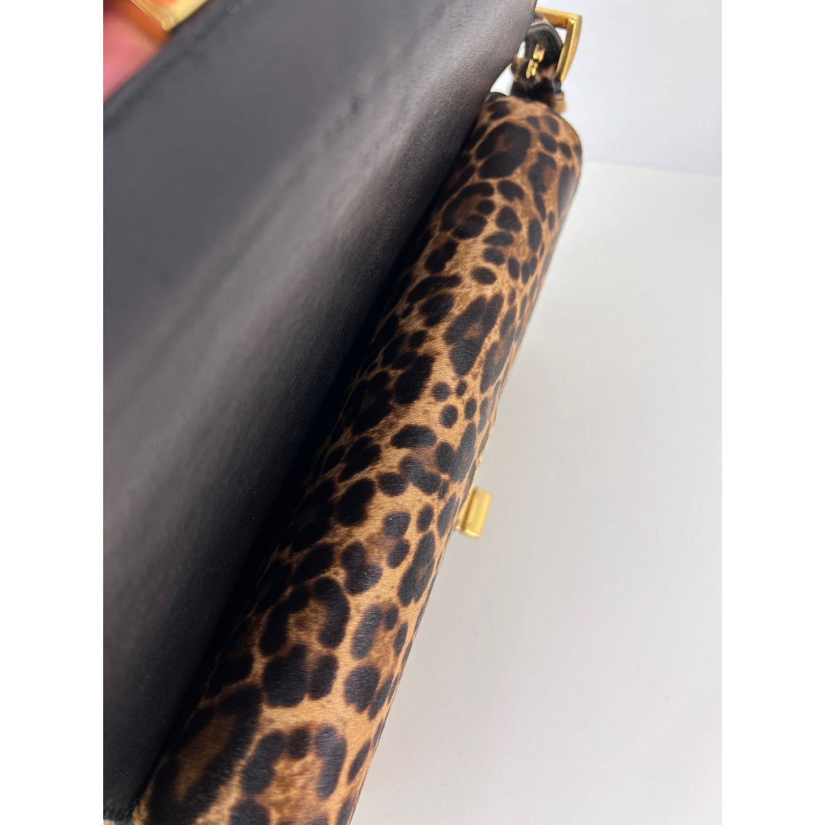 Prada Leopard Print Shoulder Bag