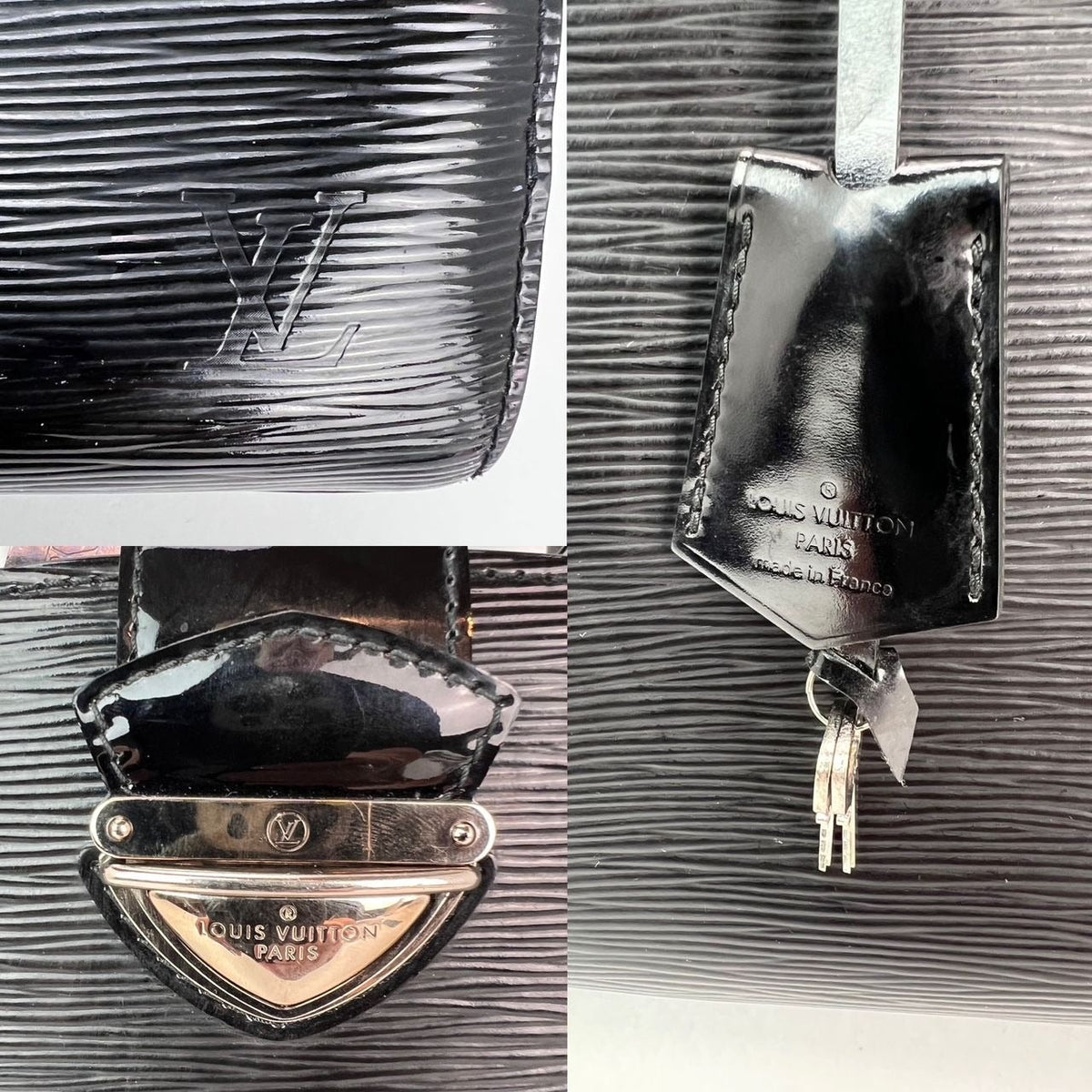 Louis Vuitton Electric Epi Pont Neuf GM Hand Bag