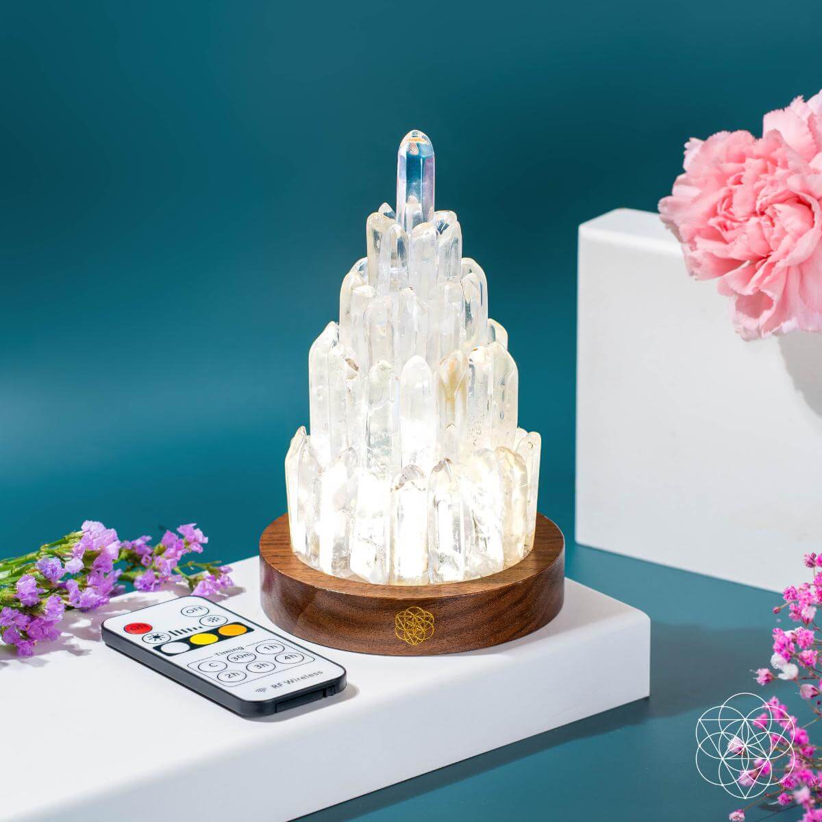 Gorgeous Quartz Manifestation Tower Lamp