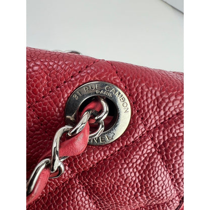 Chanel Red French Riviera Flap Bag | Caviar
