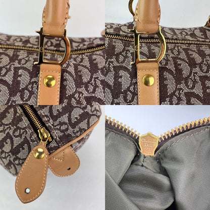 Christian Dior Medium Canvas Handbag
