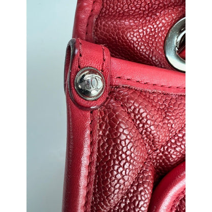 Chanel Red French Riviera Flap Bag | Caviar