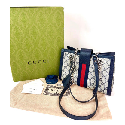 Gucci GG Supreme Padlock Tote Bag