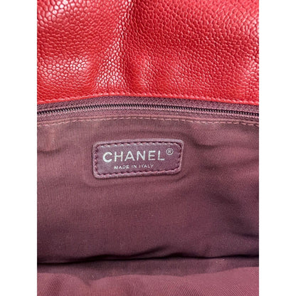 Chanel Red French Riviera Flap Bag | Caviar