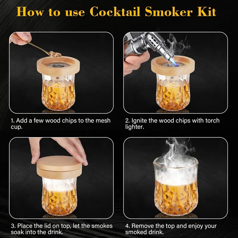 Whiskey Smoker Cocktail Kit