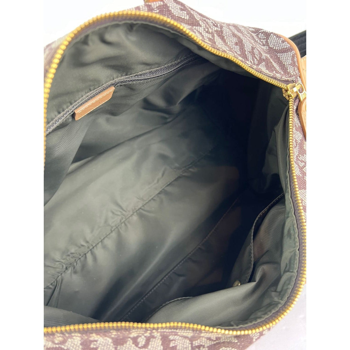 Christian Dior Medium Canvas Handbag