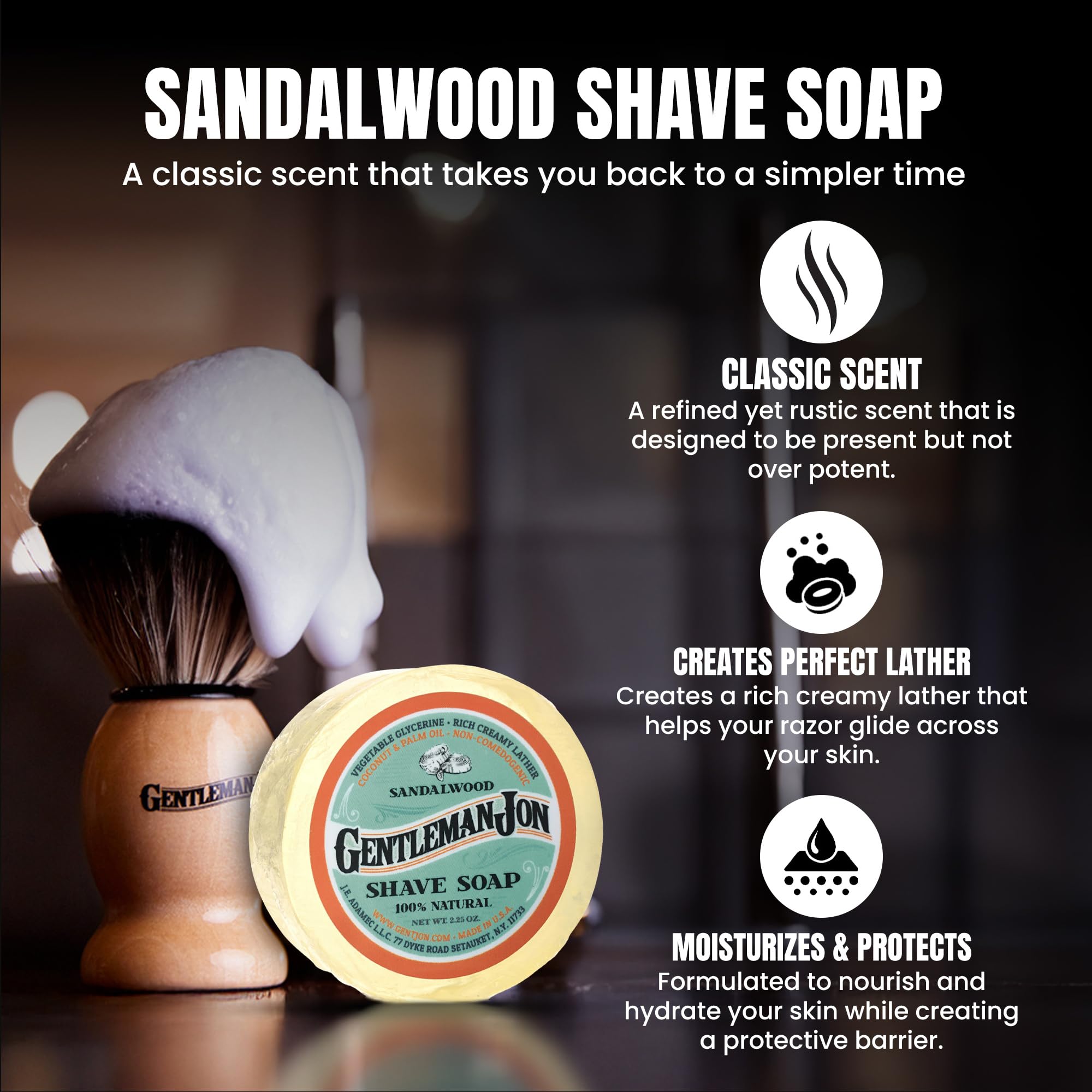 Gentleman Jon Safety Razor Shaving Kit | Vintage Wet Shave Grooming Set for Men - Includes: Safety Razor, Hair Shaving Brush, Alum Block, Shave Soap, Bowl & Double Edge Razor Blades