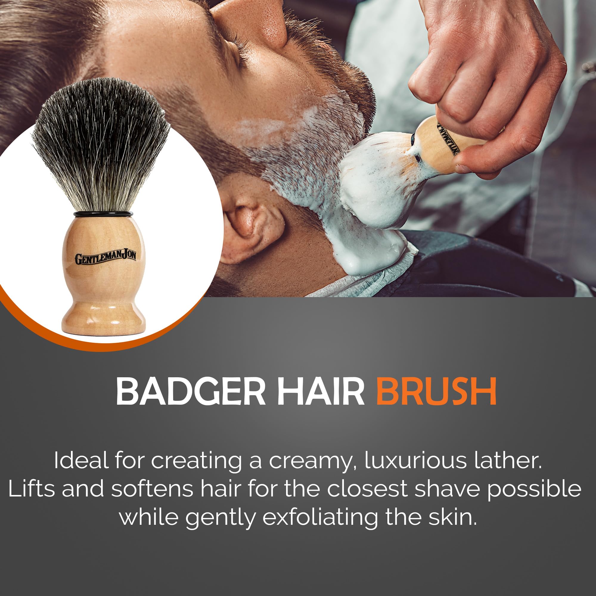 Vintage Wet Shave Grooming Set for Men - For the man who values ritual over routine.