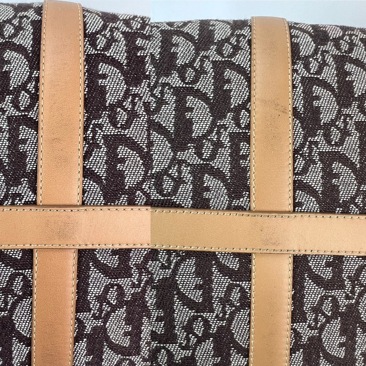 Christian Dior Medium Canvas Handbag