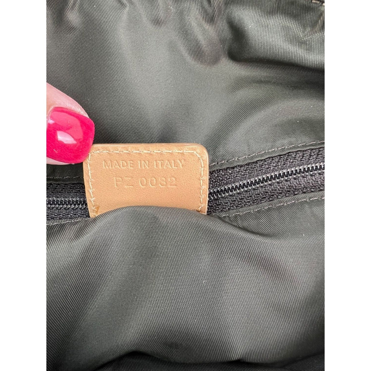 Christian Dior Medium Canvas Handbag
