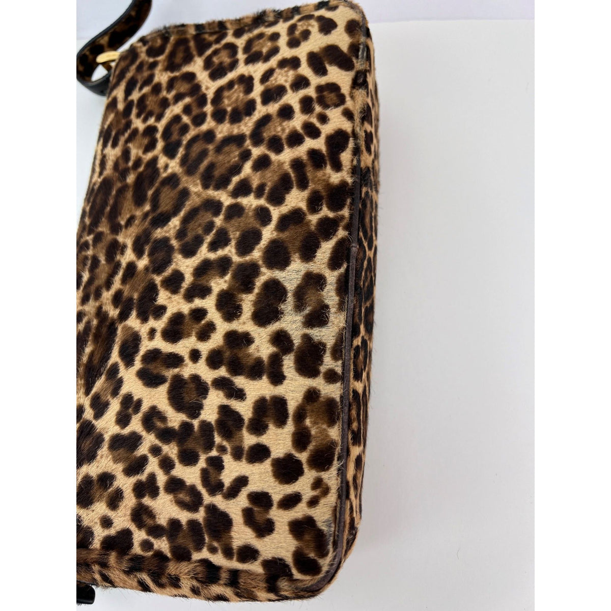 Prada Leopard Print Shoulder Bag