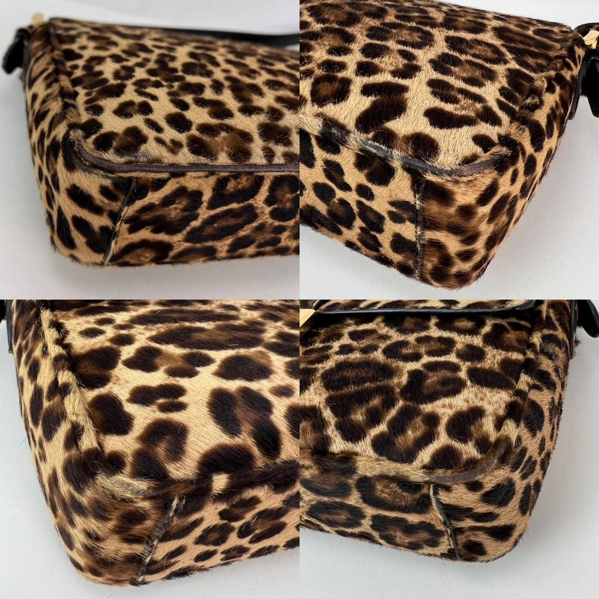Prada Leopard Print Shoulder Bag