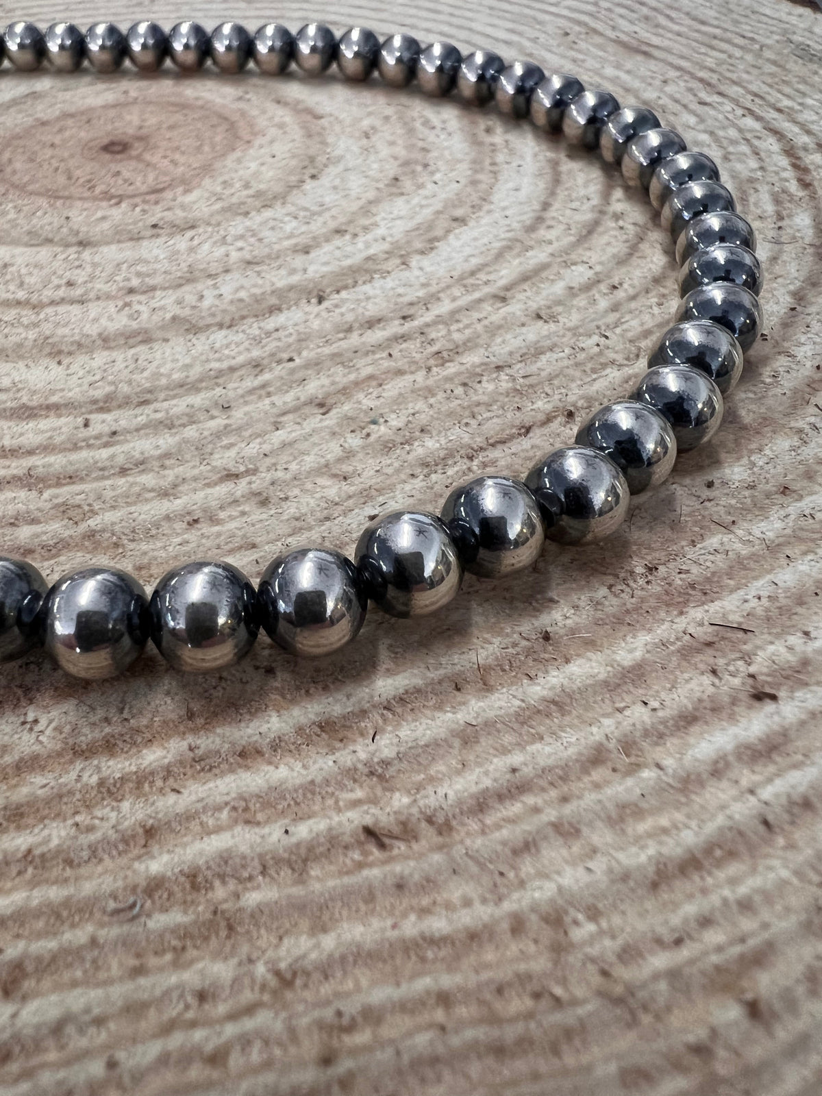 8mm Sterling Pearl Necklace - 18 inch - The Classic pearl necklace