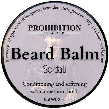Soldati Beard Balm - Sharp Enough for the Initiated Soldier