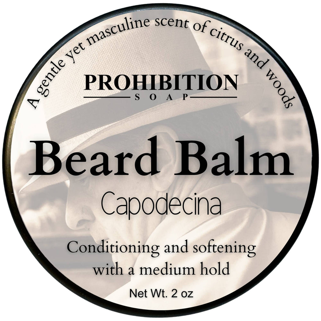 Capodecina Beard Balm- Confidence for the Man in Charge