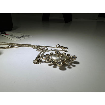 Chanel Crystal CC Necklace | Gold-Tone Jewelry