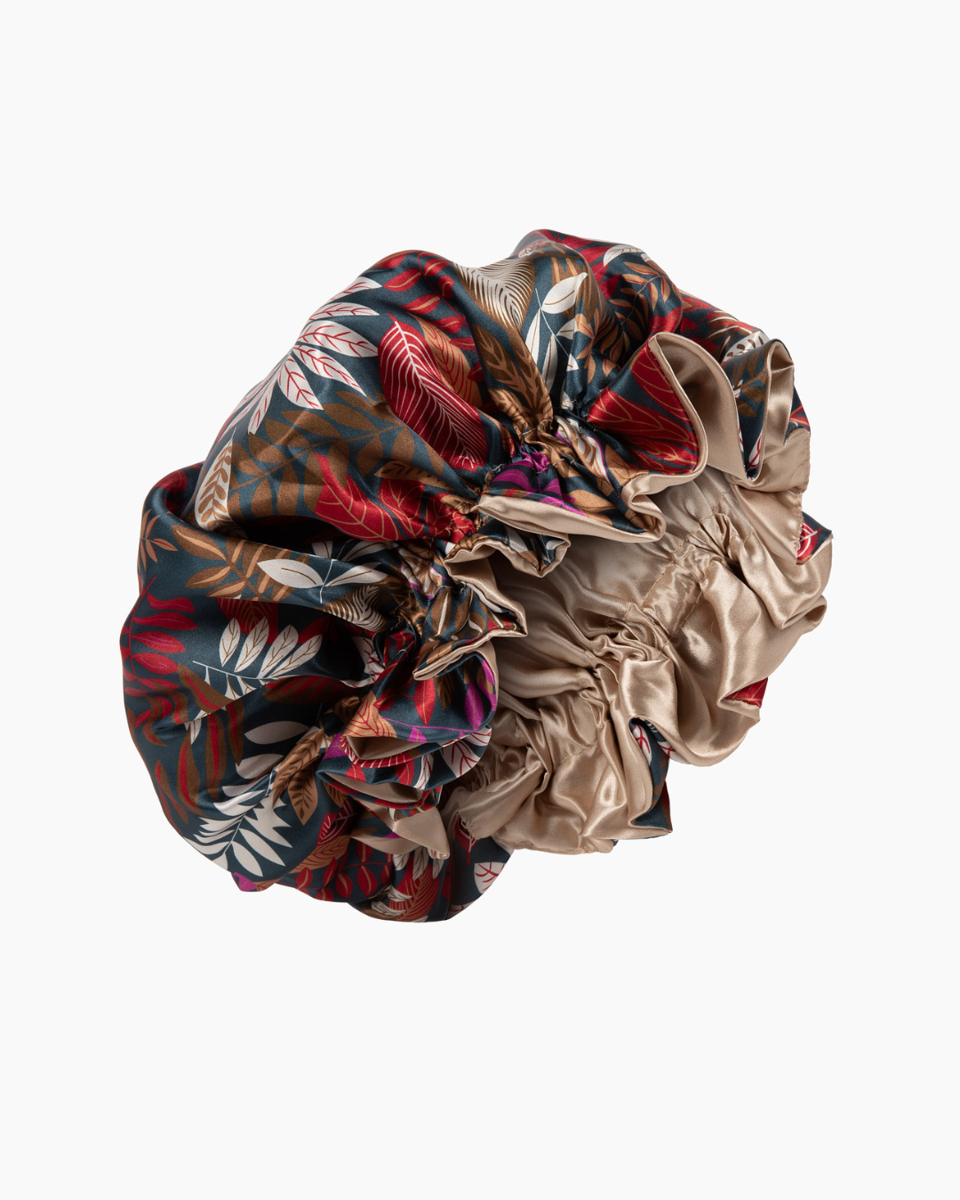 Garden Peach All Satin Bonnet