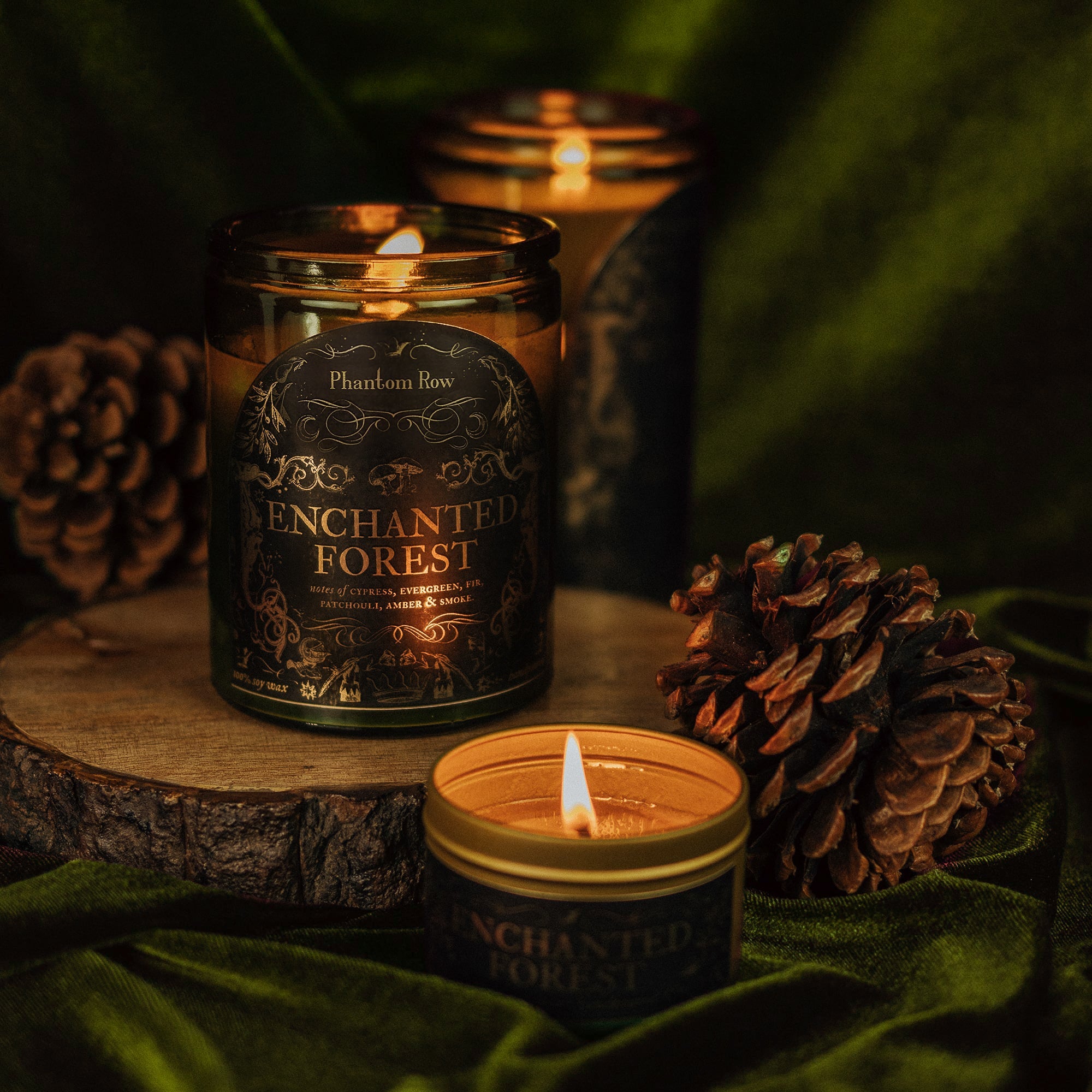 Enchanted Forest Candle