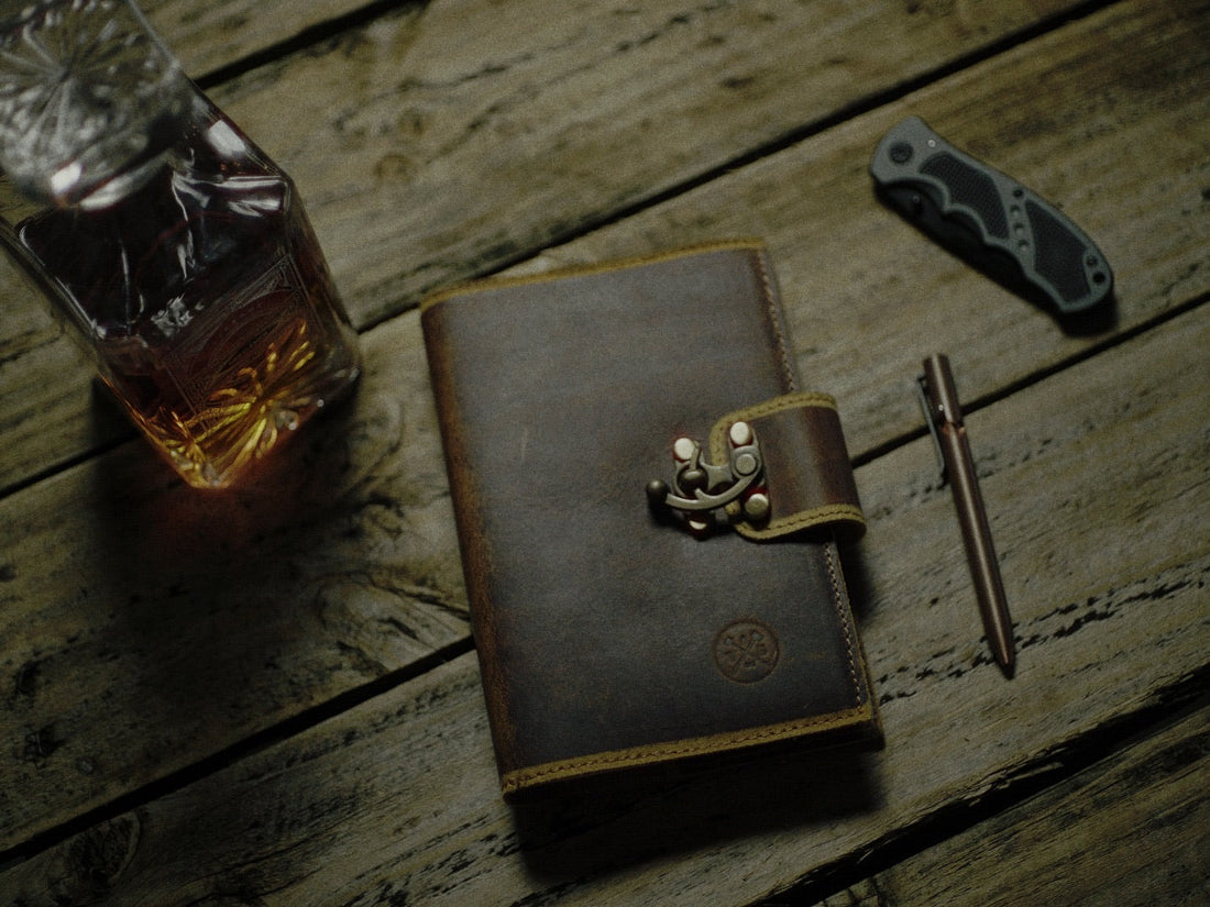 Vintage Gentlemen The “Tolkien” Leather Journal