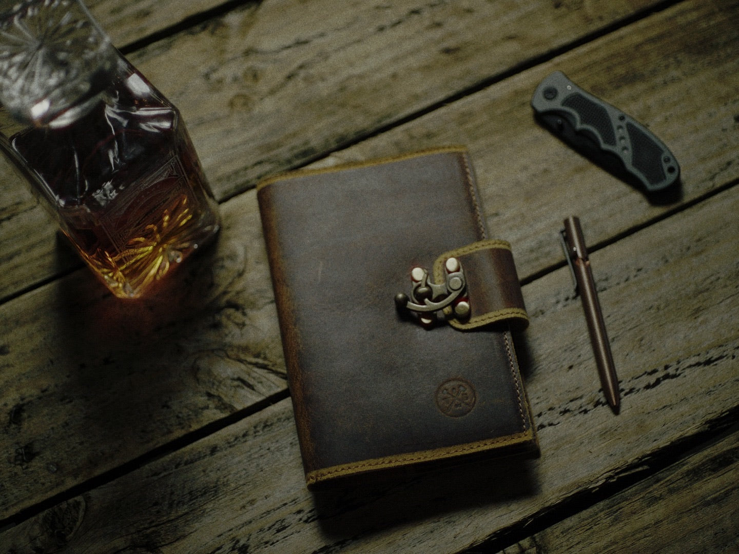 Vintage Gentlemen The “Tolkien” Leather Journal
