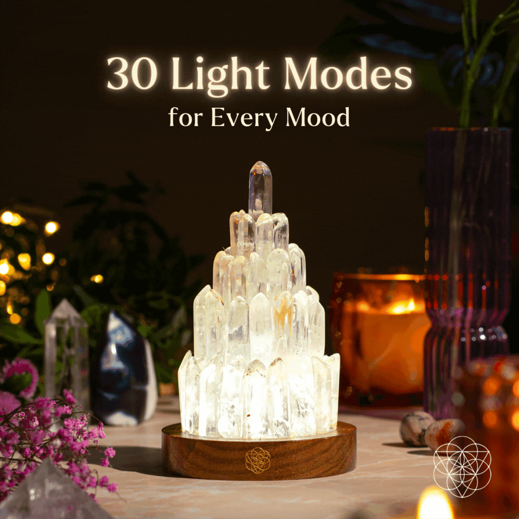 Gorgeous Quartz Manifestation Tower Lamp