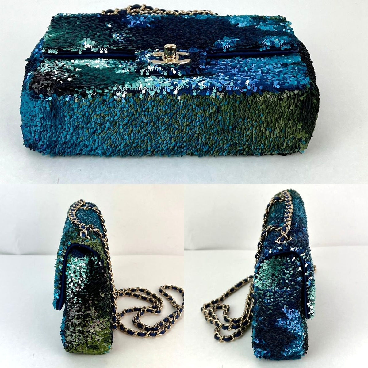 Chanel Sequin Mini Flap Bag