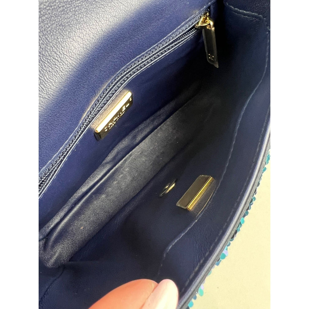 Chanel Sequin Mini Flap Bag