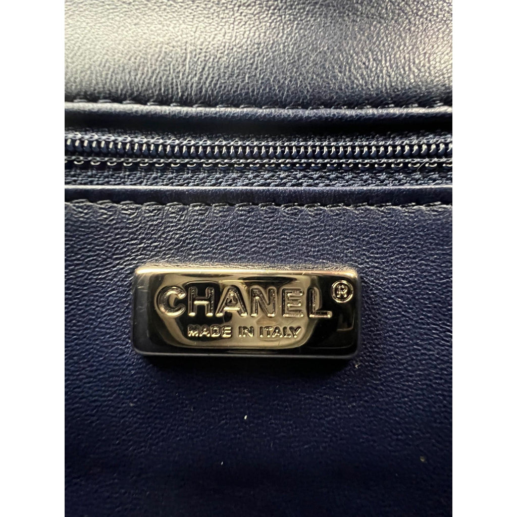 Chanel Shaded Sequins Mini Flap Green, Blue, black Shoulder Bag