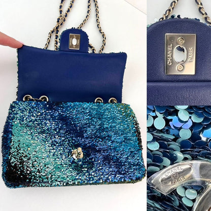 Chanel Sequin Mini Flap Bag