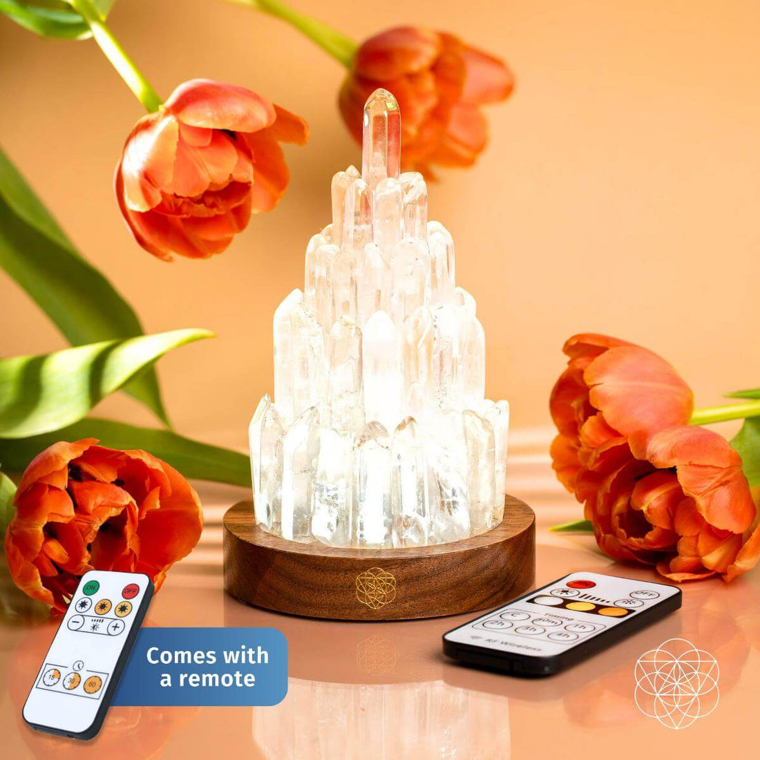 Gorgeous Quartz Manifestation Tower Lamp