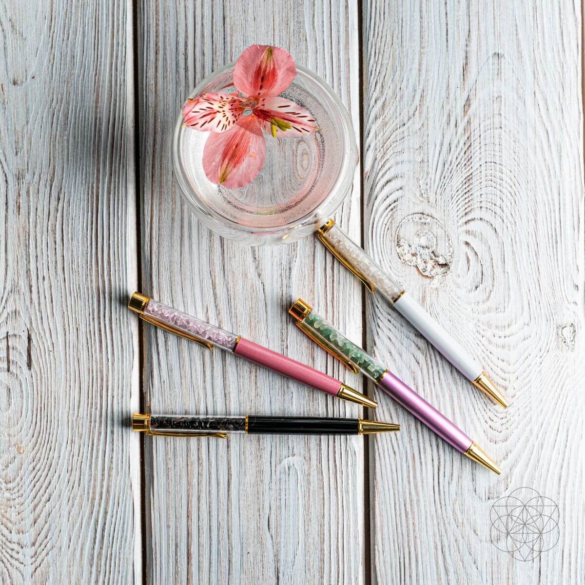 Self-Cleansing Crystal Pens