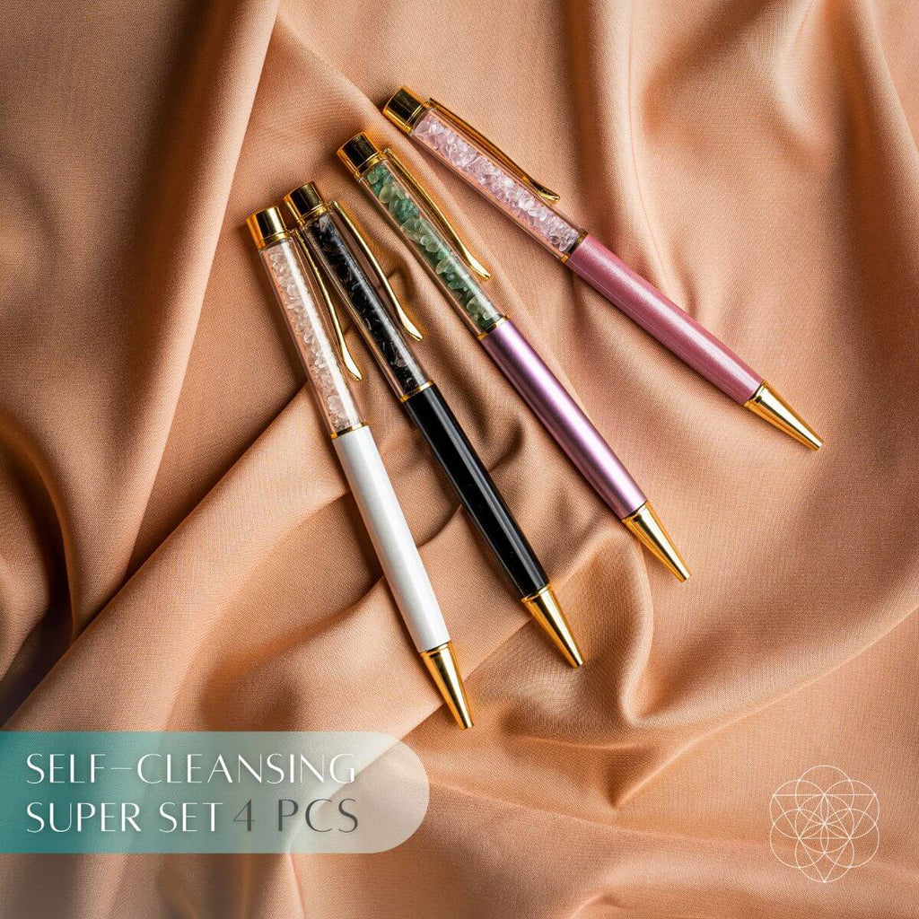 Self-Cleansing Crystal Pens