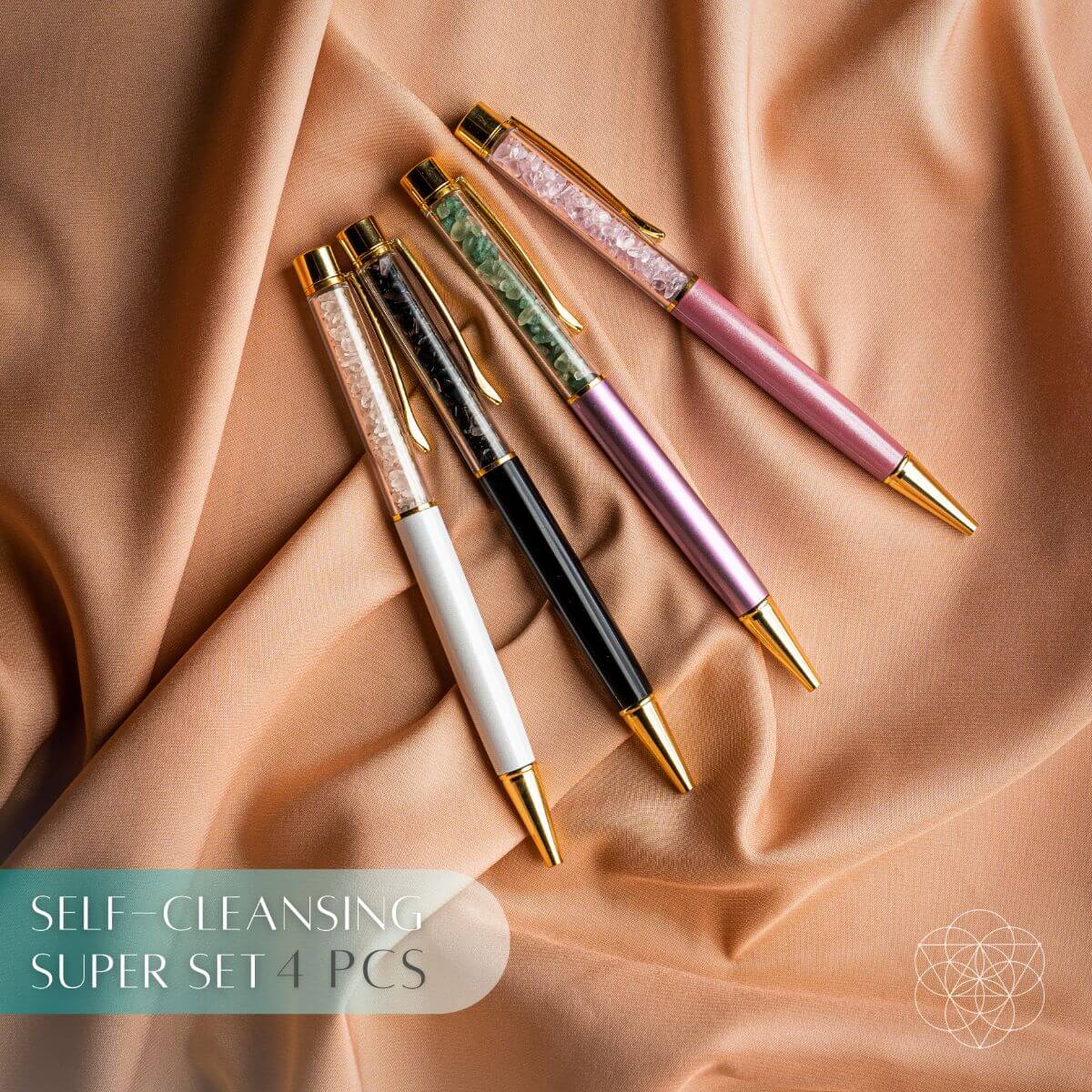 Self-Cleansing Crystal Pens