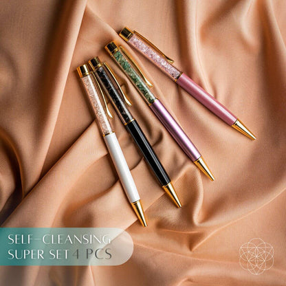 Self-Cleansing Crystal Pens