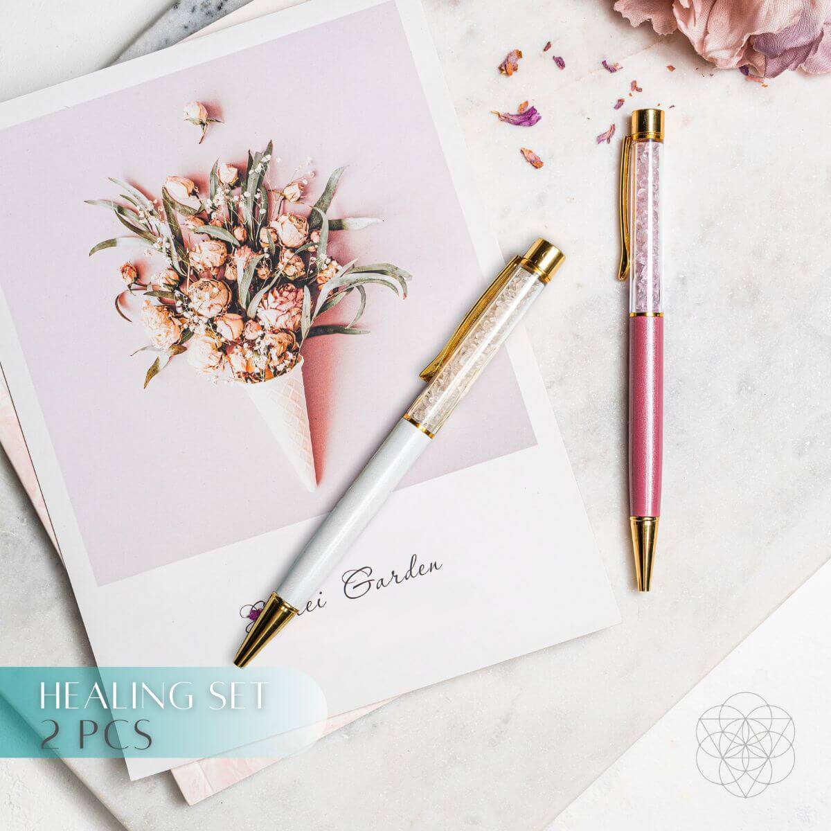 Self-Cleansing Crystal Pens