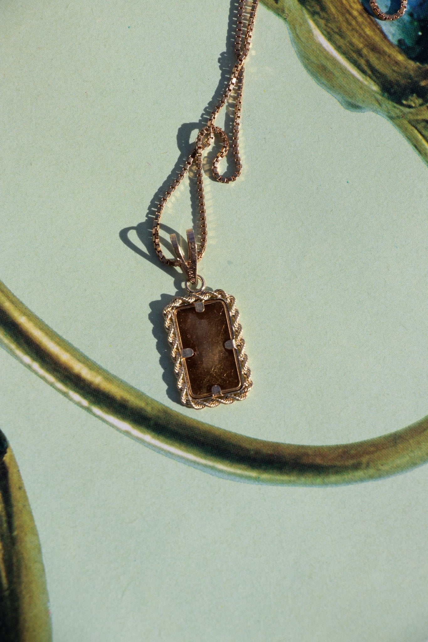 Vintage 14k and 24k Ingot Charm
